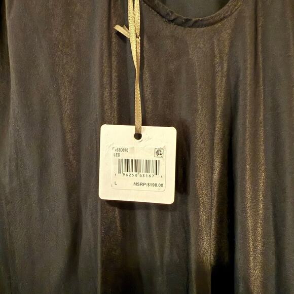 new Splendid x Rachel Love Boatneck Maxi Dress in Black, Large. Quiet Luxury. - Picture 10 of 11